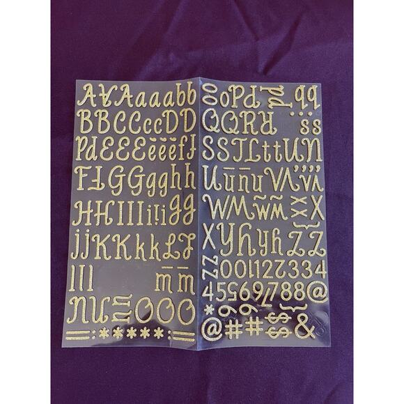 Sheets Of Scrapbooking Stickers - Picture 2 of 4